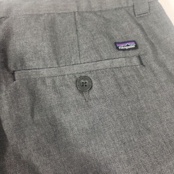 Patagonia Shorts Mens 38 Gray Flat Front - Picture 7 of 9